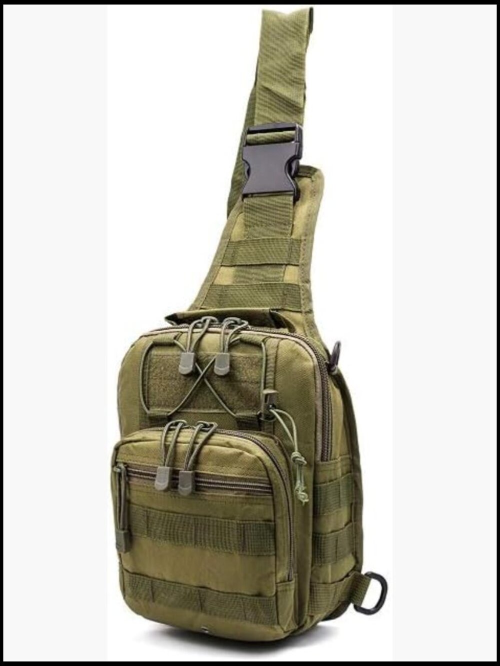 Tactical Sling Backpack Daypack Chest Pack Outdoor Hiking Travel Shoulder Bag